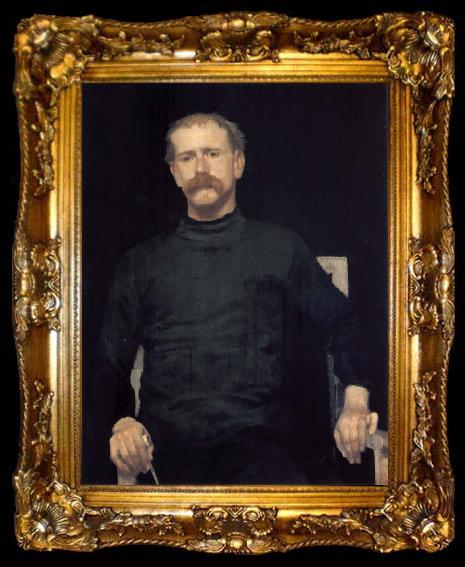 framed  William Stott of Oldham Tom Millie Dow, ta009-2